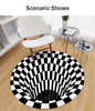 Image of 3D Vortex Illusion Rug