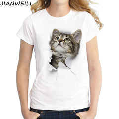 3D Cat T shirt